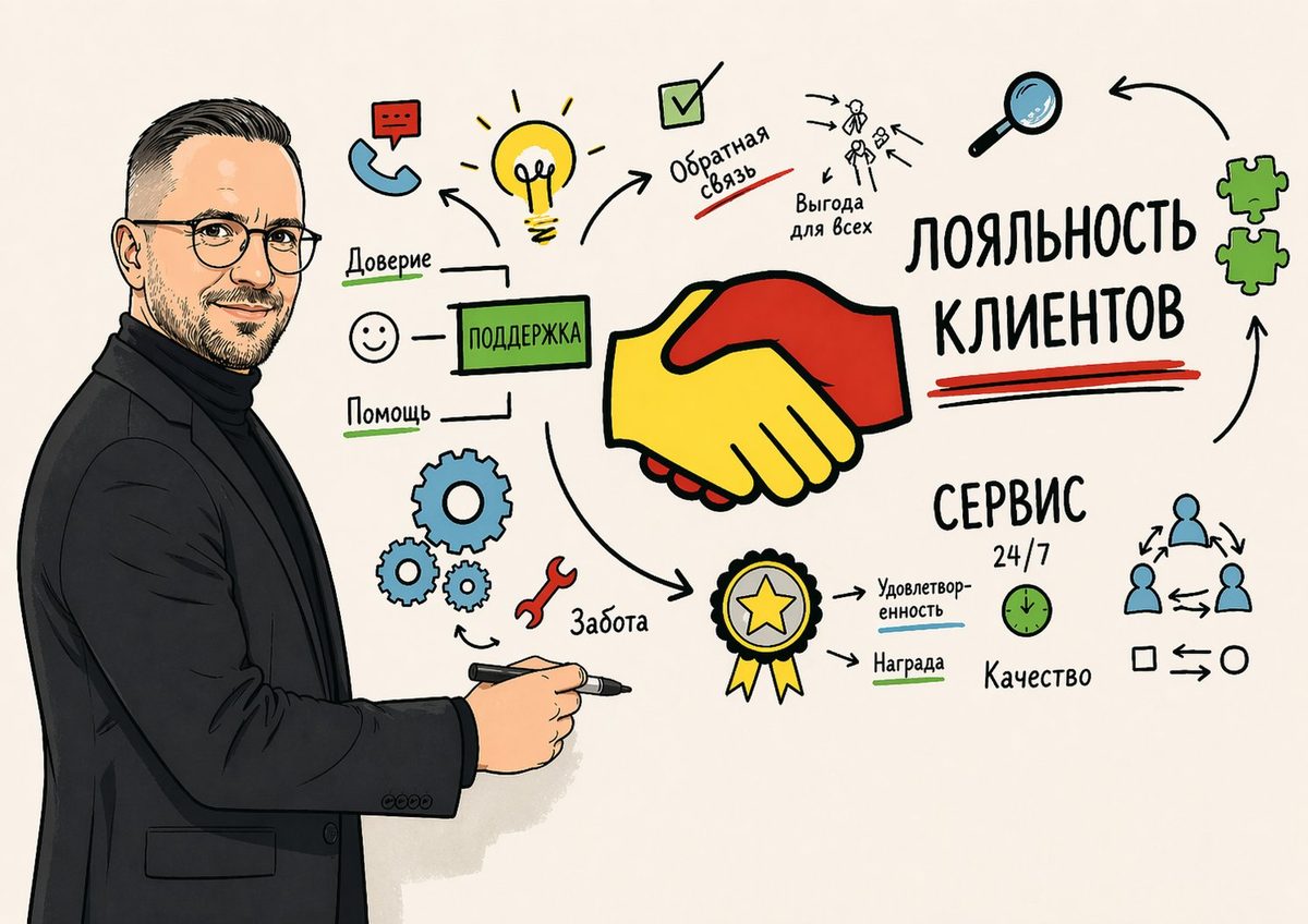 Лояльность клиентов — сервис, поддержка, качество